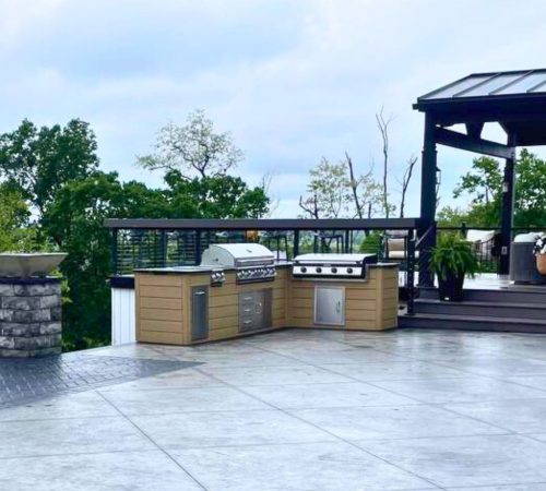 Stamped Concrete Patio in Wrightsville, PA Stamped Concrete Patio in Wrightsville, PA